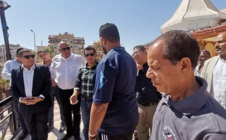 وزير الرياضة يقوم بزيارة مفاجئة لنادي الغردقة الرياضي