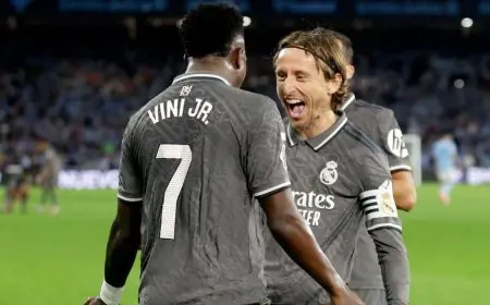 مودريتش يتجاوز بوشكاش كأكبر صانع ألعاب في تاريخ ريال مدريد