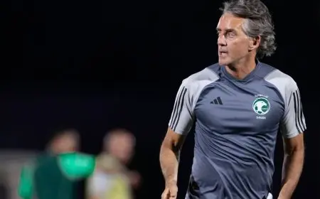 الصحافة الإيطالية تتوقع إقالة مانشيني من تدريب السعودية