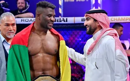 “معركة العمالقة”.. نغانو بطلاً بالضربة القاضية في السعودية