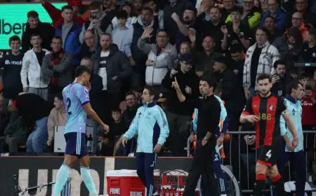 اللون الأحمر هاجس أرتيتا وأرسنال في سباق اللقب على الدوري