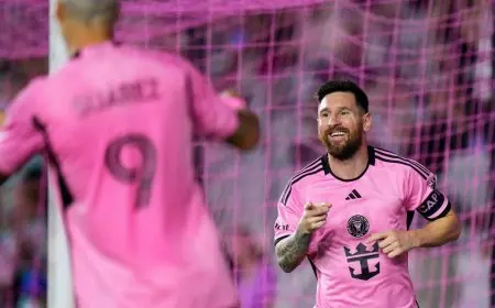 بعد 36 مباراة فقط.. ليونيل ميسي الهداف التاريخي لإنتر ميامي