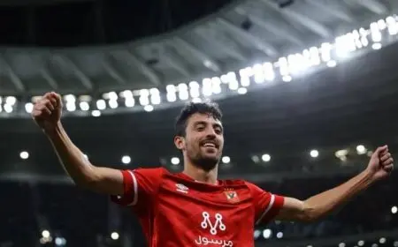 الأهلي ضد سيراميكا كليوباترا..طاهر يسجل هدفا مبكرا للمارد الأحمر