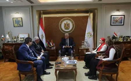 وزير التعليم العالي يستقبل سفير أذربيجان لبحث آفاق التعاون المُشترك