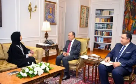 بدر عبد العاطي يلتقي وزيرة الدولة للتعاون الدولي القطرية