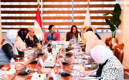 التنمية المحلية والبيئة تناقشان آخر المستجدات الخاصة بمبادرة 100 مليون شجرة