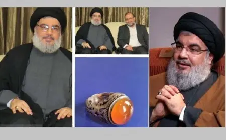 بـ 113 ألف دولار.. عرض خاتم حسن نصر الله للبيع في مزاد علني │ تفاصيل