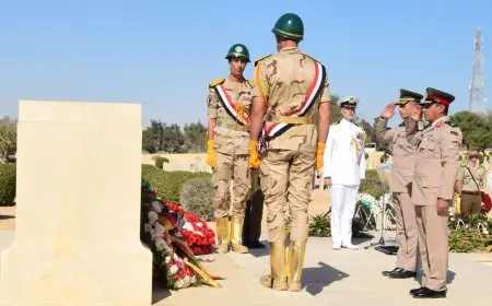 القوات المسلحة تشارك دول الكومنولث في إحياء الذكرى 82 لمعركة العلمين