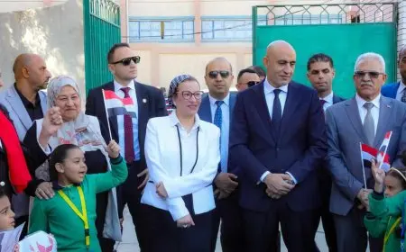 وزيرا البيئة والتعليم يطلقان مبادرة تشجير وفصل المخلفات من المنبع وإعادة التدوير بالمدارس