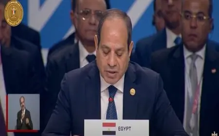 الرئيس السيسي: النظام الدولي يعجز عن التعامل بإنصاف مع الصراعات حول العالم