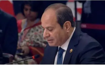 الرئيس السيسي: الدول النامية تعاني من تصاعد إشكالية الديون