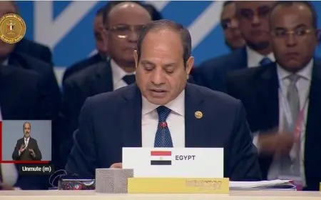 10 تصريحات تبرز كلمة الرئيس السيسي خلال قمة بريكس