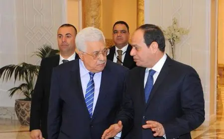 الرئيس السيسي يبحث مع نظيره الفلسطيني جهود وقف الحرب الإسرائيلية على غزة