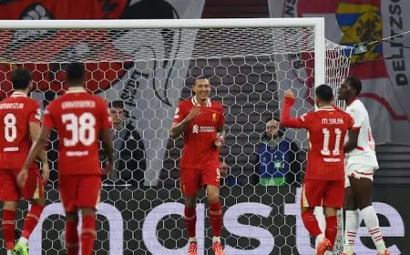 لايبزيج ضد ليفربول.. الريدز يتقدم في الشوط الأول بصناعة من محمد صلاح