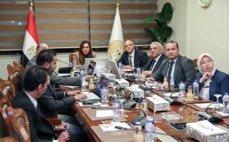 التنمية المحلية تبحث مع محافظ القليوبية الموقف التنفيذي لرفع كفاءة 3 شوارع بالعتبة