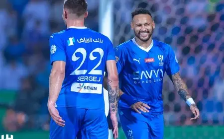 اعتبار الهلال مهزوما أمام العين الإماراتي .. مشاركة نيمار غير قانونية