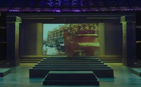 الرئيس السيسي يشاهد فيلما تسجيليا عن حروب مصر التاريخية