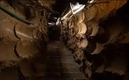 الجيش الإسرائيلي ينشر فيديوهات تفجير أنفاق حزب الله في جنوب لبنان