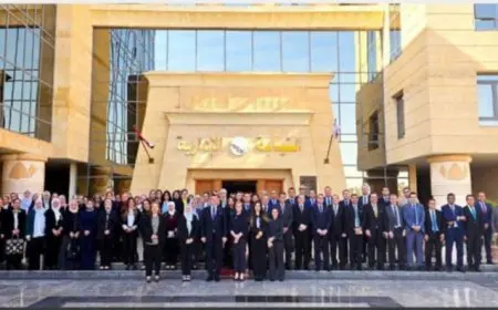 لبحث تعزيز العلاقات.. رئيس النيابة الإدارية يلتقي مدير الأكاديمية الوطنية لمكافحة الفساد