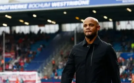 كومباني يحقق رقمًا قياسيًا لمدرب جديد في الدوري الألماني