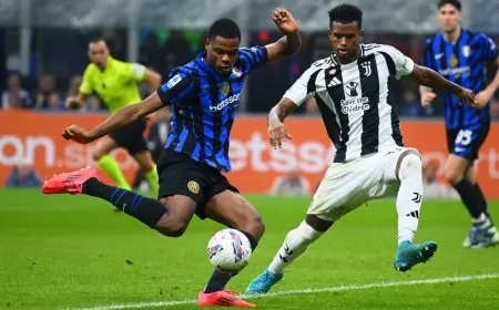 قمة نارية| التعادل 4-4 يحسم مباراة إنتر ويوفنتوس في الدوري الإيطالي