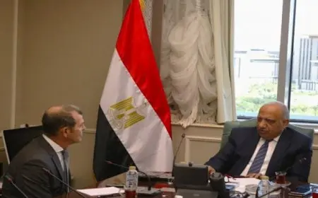 وزير الكهرباء يبحث مع الشركة العربية للهندسة جودة التشغيل وخفض استهلاك الوقود