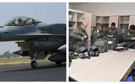 القوات الجوية المصرية والباكستانية تنفذان التدريب الجوي المشترك (أندوس شيلد 2024) بدولة باكستان