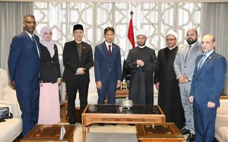 وزير الأوقاف لسفير بروناي بالقاهرة: نرعى كل أبناءكم الدارسين في الأزهر ليعودوا نافعين لبلادهم