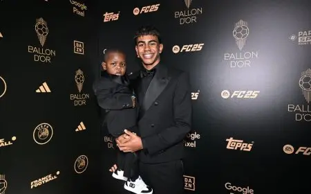 بدء توافد نجوم كرة القدم على حفل الكرة الذهبية