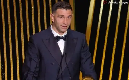 مارتينيز أفضل حارس في العالم من فرانس فوتبول لعام 2024