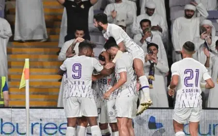 تشكيل العين لمواجهة الأهلي في كأس إنتركونتيننتال