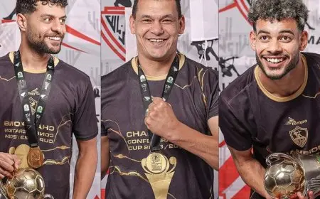 انتهاء أزمة ثلاثي الزمالك في الإمارات.. بيان عاجل من وزارة الرياضة