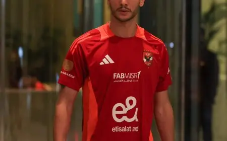 أشرف داري: سعيد بالمشاركة الأولى مع الأهلي وفخور بدعم الجماهير