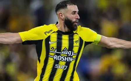 غياب بنزيما عن مباراة الاتحاد والأهلي في ديربي جدة