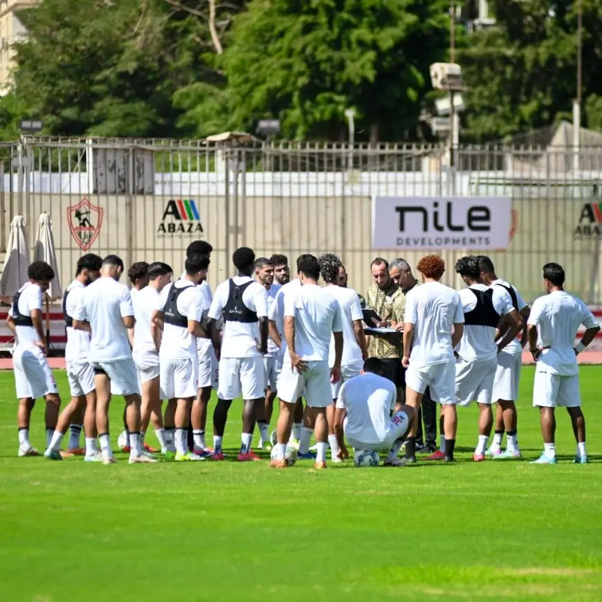 جوزيه جوميز يخصص فقرة فنية للاعبي الزمالك ضمن استعدادات السوبر المصري