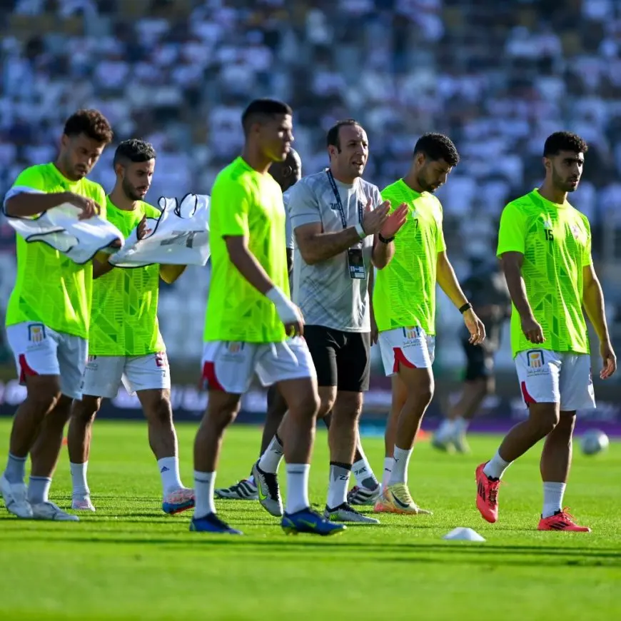 اليوم.. لاعبو الزمالك يكتفون بتدريبات استشفائية استعدادًا لنهائي السوبر أمام الأهلي