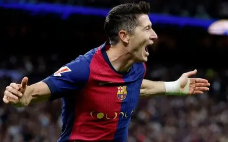 ليفاندوفسكي الأعلى.. جدول ترتيب رواتب لاعبي الدوري الإسباني