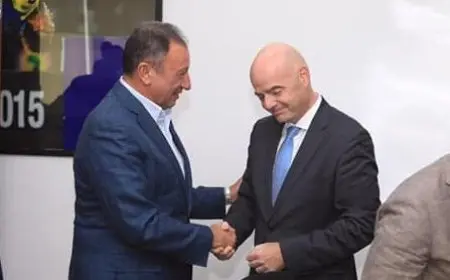 الخطيب يشكر إنفانتينو على تهنئته للأهلي وجماهيره