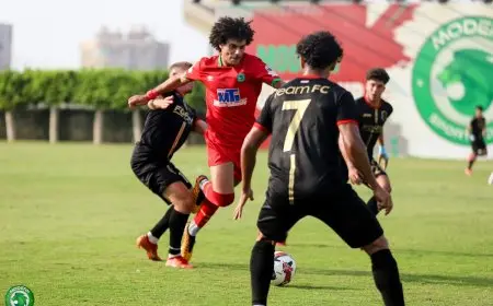 وديًا.. مودرن سبورت يفوز على تيم إف سي