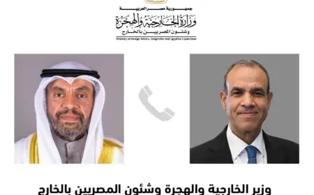 وزير الخارجية يتبادل الرؤى مع نظيره الكويتي مستجدات العدوان الإسرائيلي على غزة