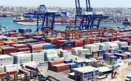 تدشين خط ملاحي بين ميناء الدخيلة البحرى ونوفوروسيسك وسان بطرسبرج الروسي