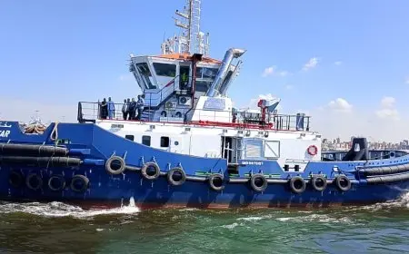 انتظام حركة الملاحة وتداول البضائع بالهيئة العامة لميناء الاسكندريه خلال 24 ساعة