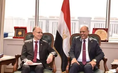 وزير العمل يبحث مع سفير بلغاريا بالقاهرة آليات فتح أسوق العمل البلغارية أمام المصريين