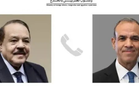 وزير الخارجية يبحث مع نظيره السوداني مستجدات الأوضاع الداخلية في السودان