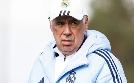 أنشيلوتي: فينيسيوس حزين على ضحايا فالنسيا لا الكرة الذهبية