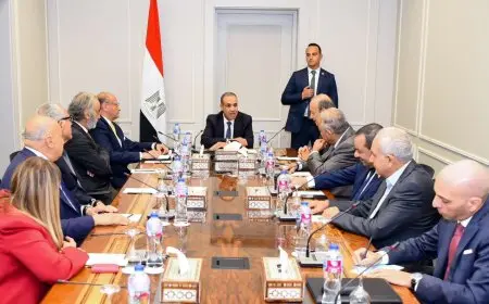 وزير الخارجية والهجرة يستقبل أعضاء مجلس الأعمال المصرى-الكندى