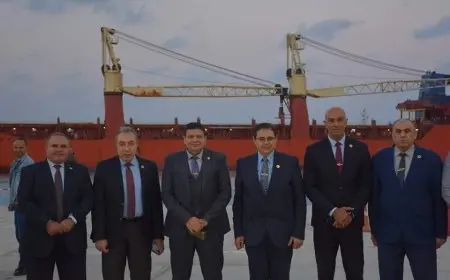 وصول مصيدة قلب المفاعل للوحدة النووية الرابعة على رصيف محطة الضبعة النووية بنجاح