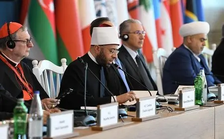 وزير الأوقاف يدعو قادة الأديان في العالم إلى تتضافر الجهود لحماية البيئة وإطفاء نيران الحروب