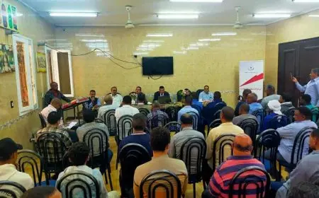 السكة الحديد تواصل ندوات التوعية للعاملين عن مخاطر تعاطي المخدرات والعقوبات