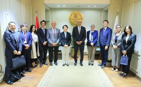 وزير التعليم يستقبل وفد الوكالة اليابانية للتعاون الدولي (جايكا) لبحث سبل تعزيز الدعم الفني